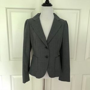BANANA REPUBLIC GRAY BLAZER JACKET - 6 PETITE